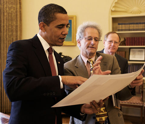 Burnett and Obama